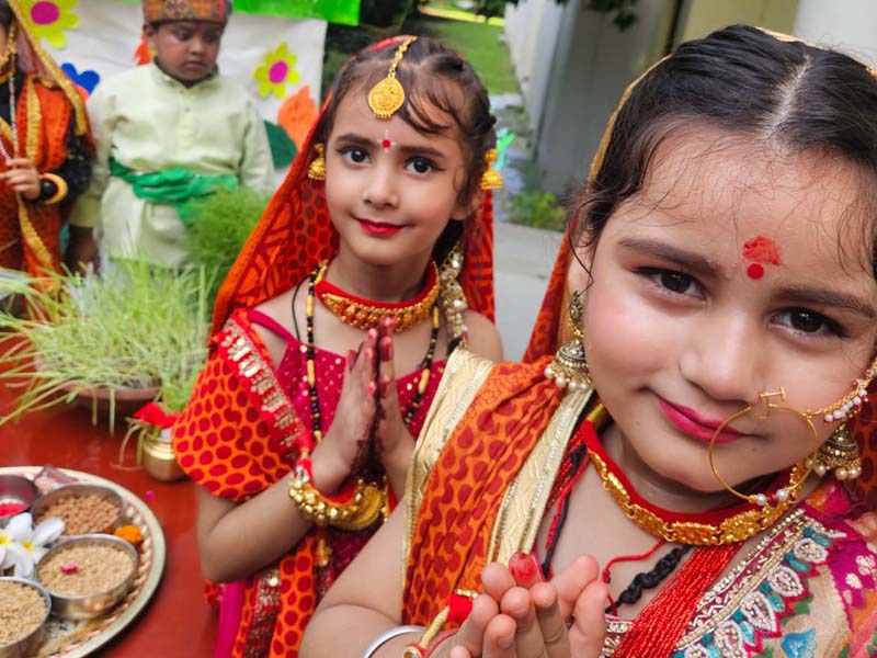 DSB International Public School celebrated Harela Parv